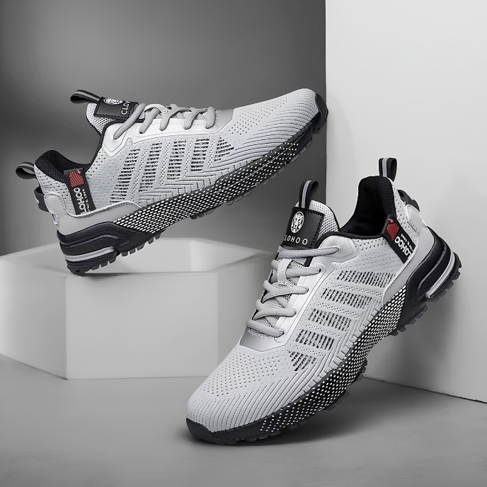 CLOHOO Mesh Lightweight Sports Casual Shoes